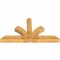 Ekena Millwork Richland Rough Sawn Timber Gable Bracket, Western Red Cedar, 72"W x 39"H x 6"D x 6"F, 13/12 Pitch GBW072X39X0606RIC00RWR - alternate 5